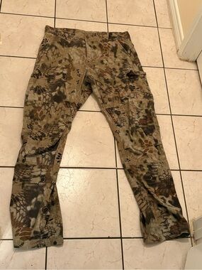 Men's Tactical Cargo Pants - Camo Brown